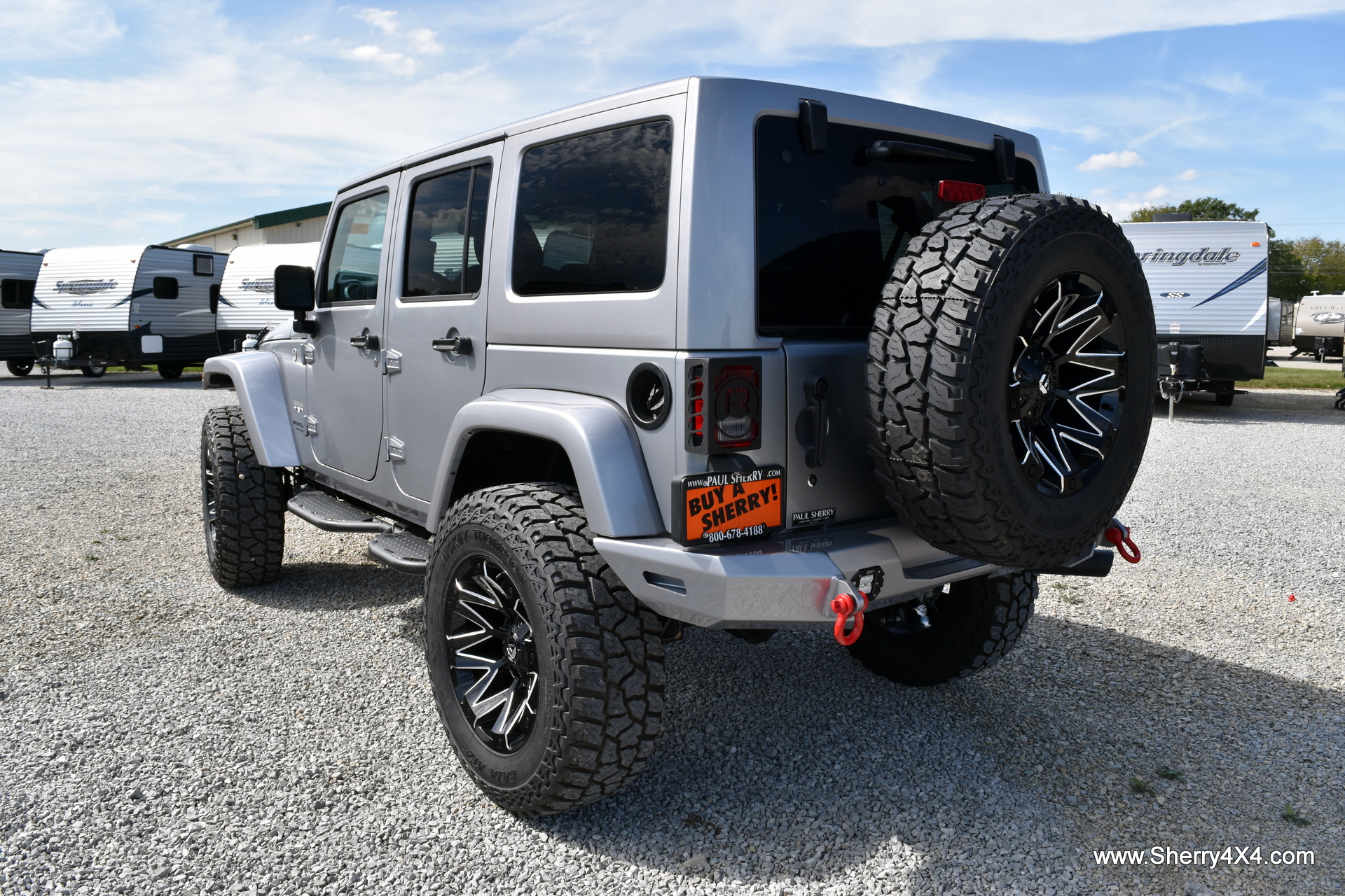 2017 Jeep Wrangler Unlimited Sahara Rocky Ridge Trucks K2 28003T
