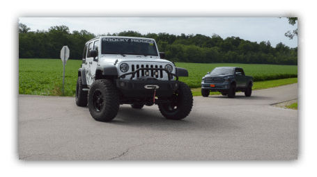 aev lifted jeeps