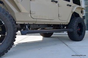 Jeep Mad Rock Retractable Side Steps