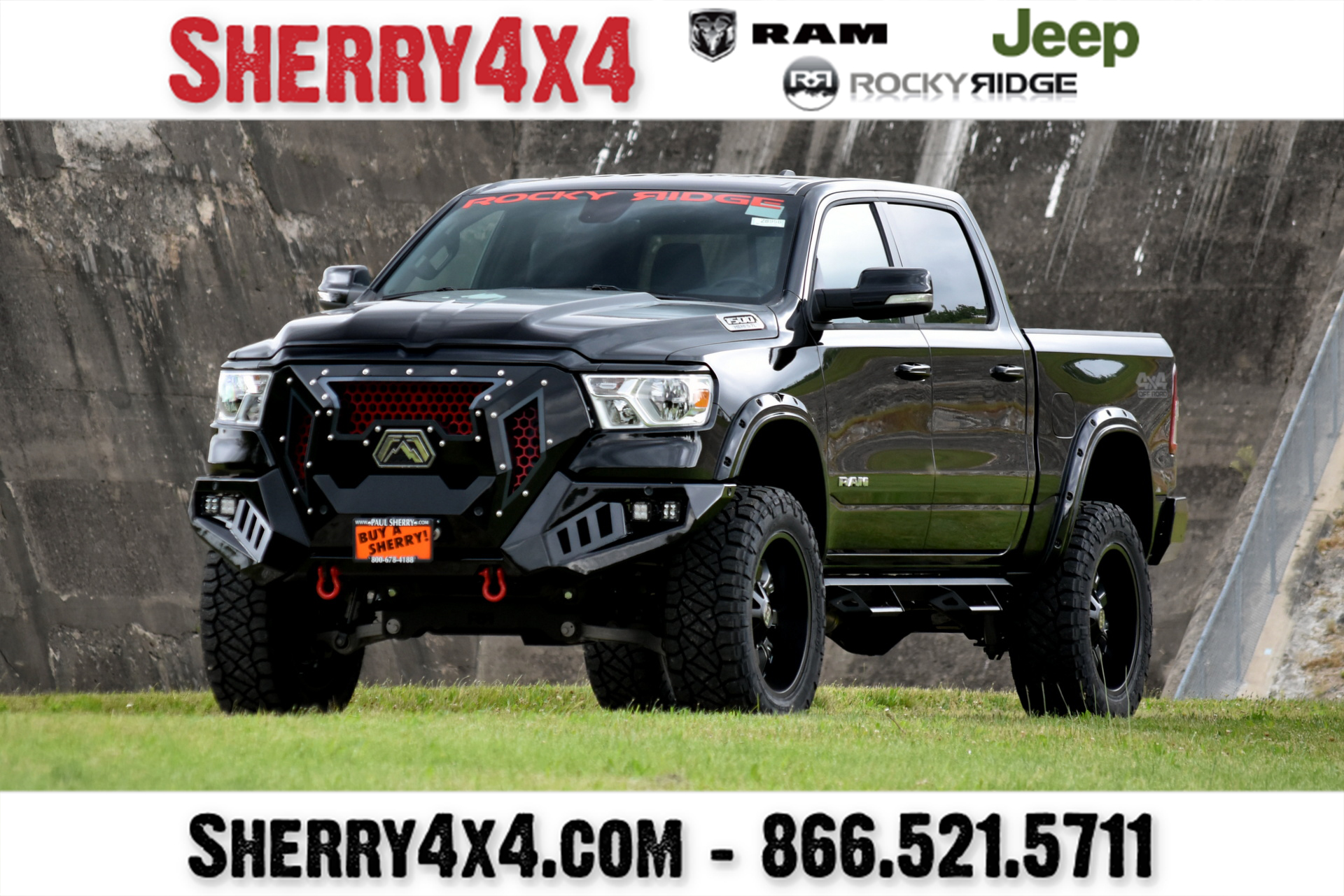 2019 Ram 1500 Rocky Ridge Trucks Mad Rock 28956T