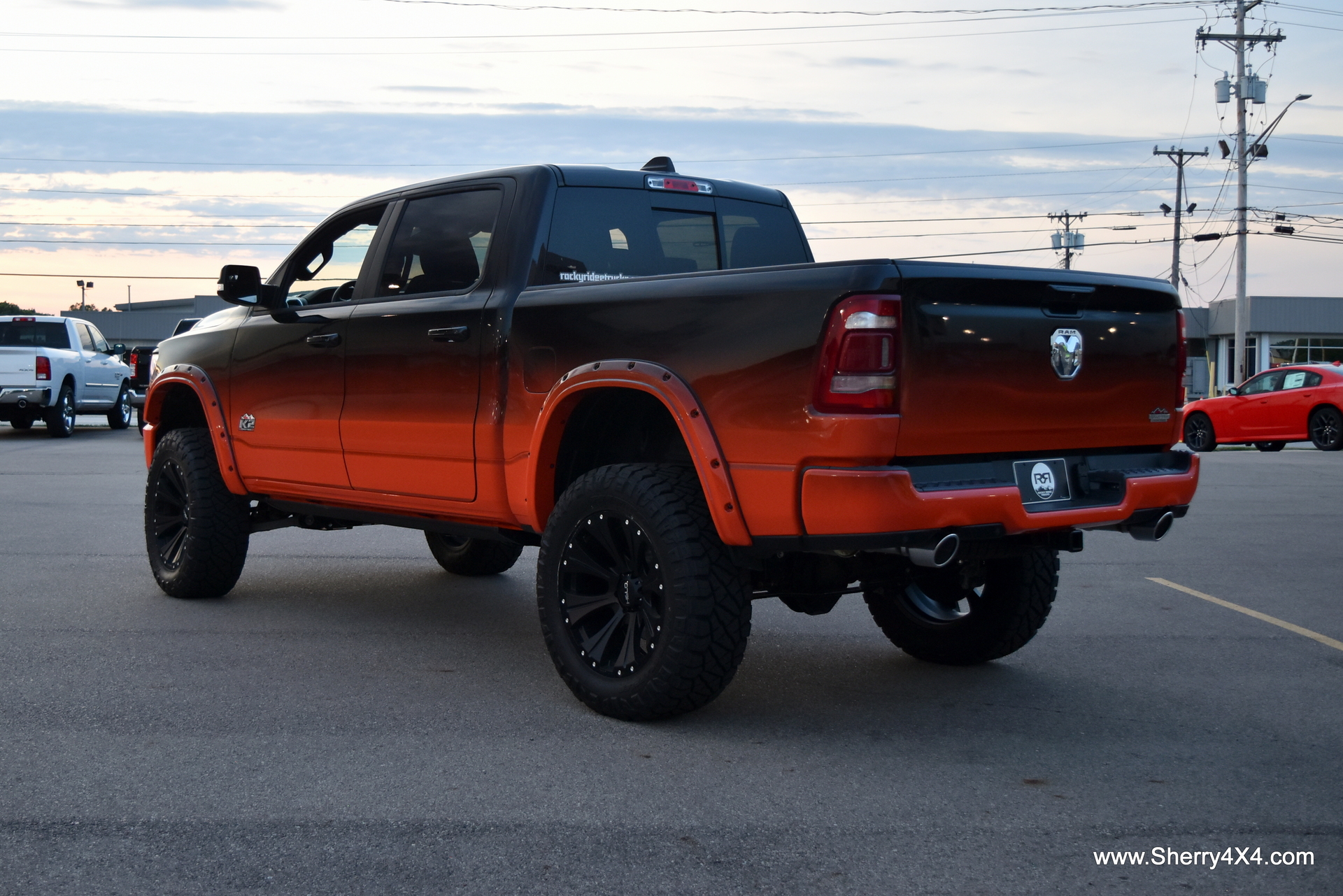 Lifted 2019 Ram 1500 Rocky Ridge Trucks K2 29008T Sherry 4x4