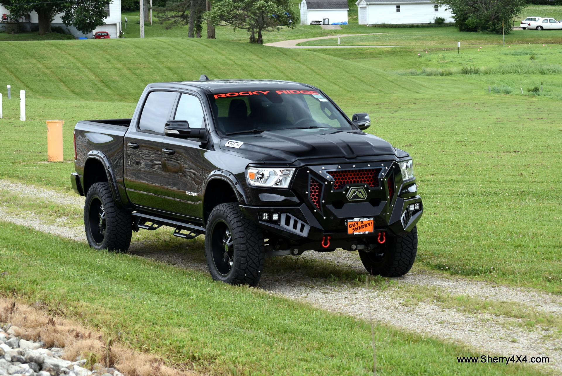 Lifted 2019 Ram 1500 Rocky Ridge Trucks Mad Rock 28956T Sherry 4x4
