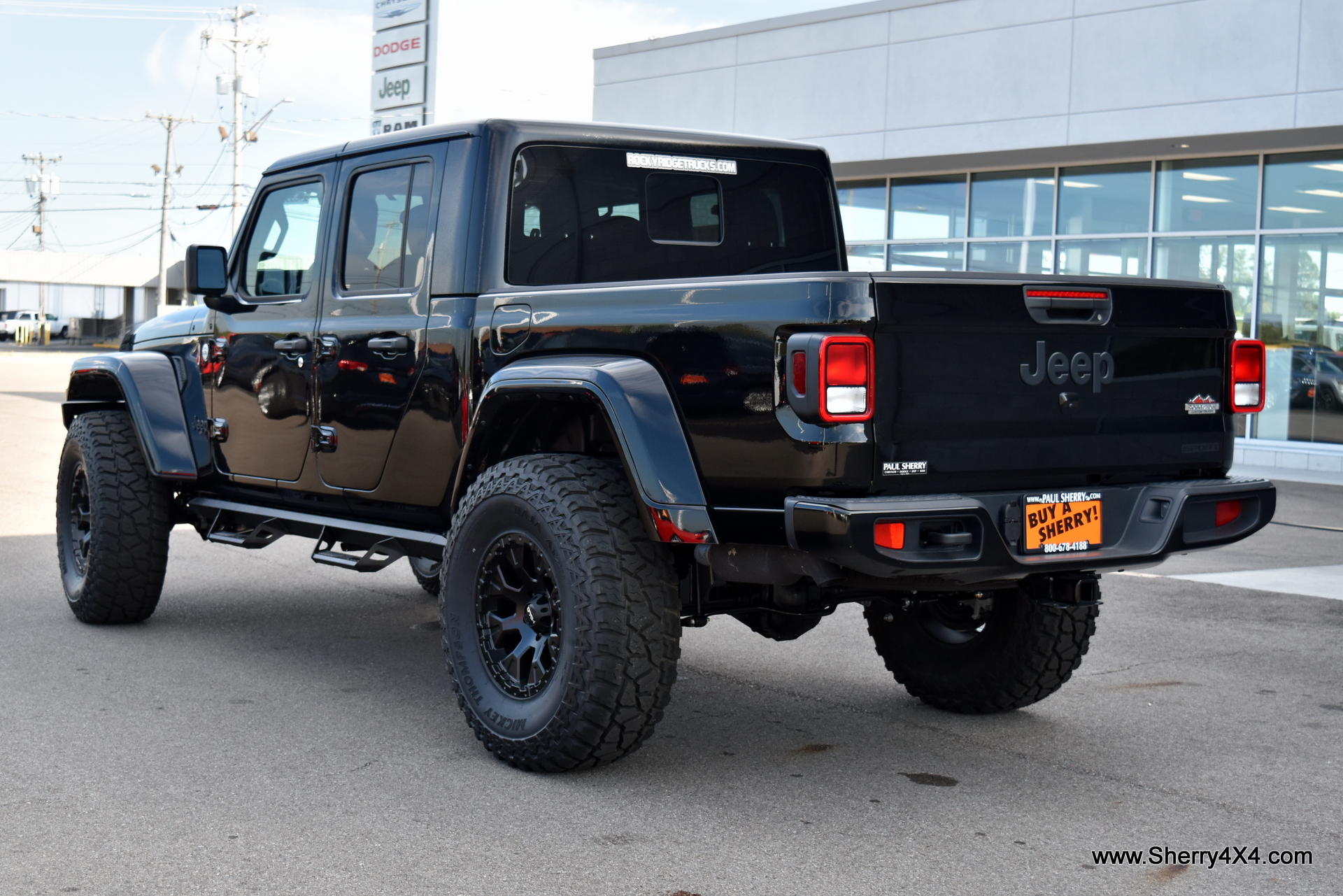 Lifted 2020 Jeep Gladiator Rocky Ridge Trucks K2 29025T Sherry 4x4