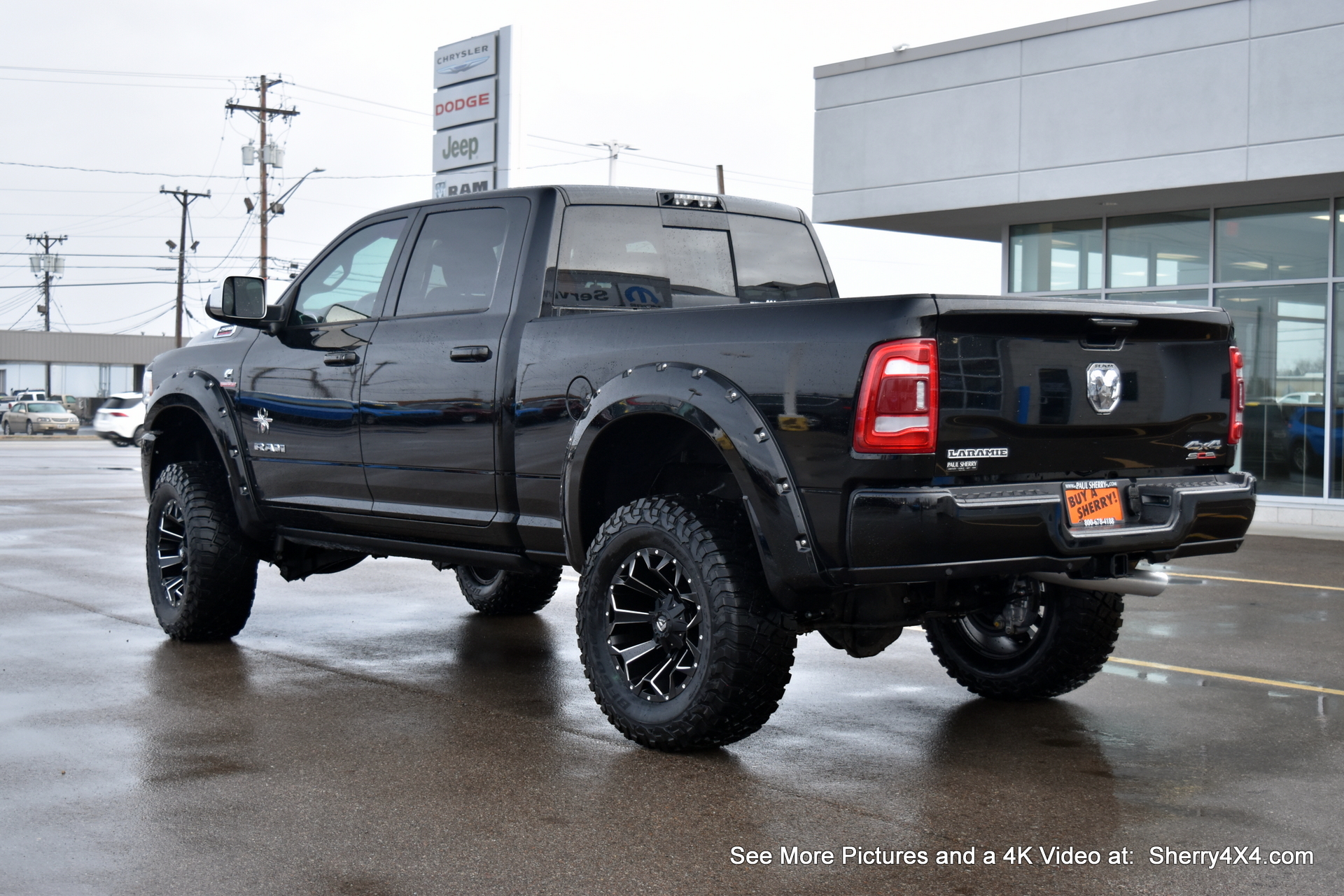 Lifted 2019 Ram 2500 - SCA Performance Black Widow | 29513T - Sherry 4x4