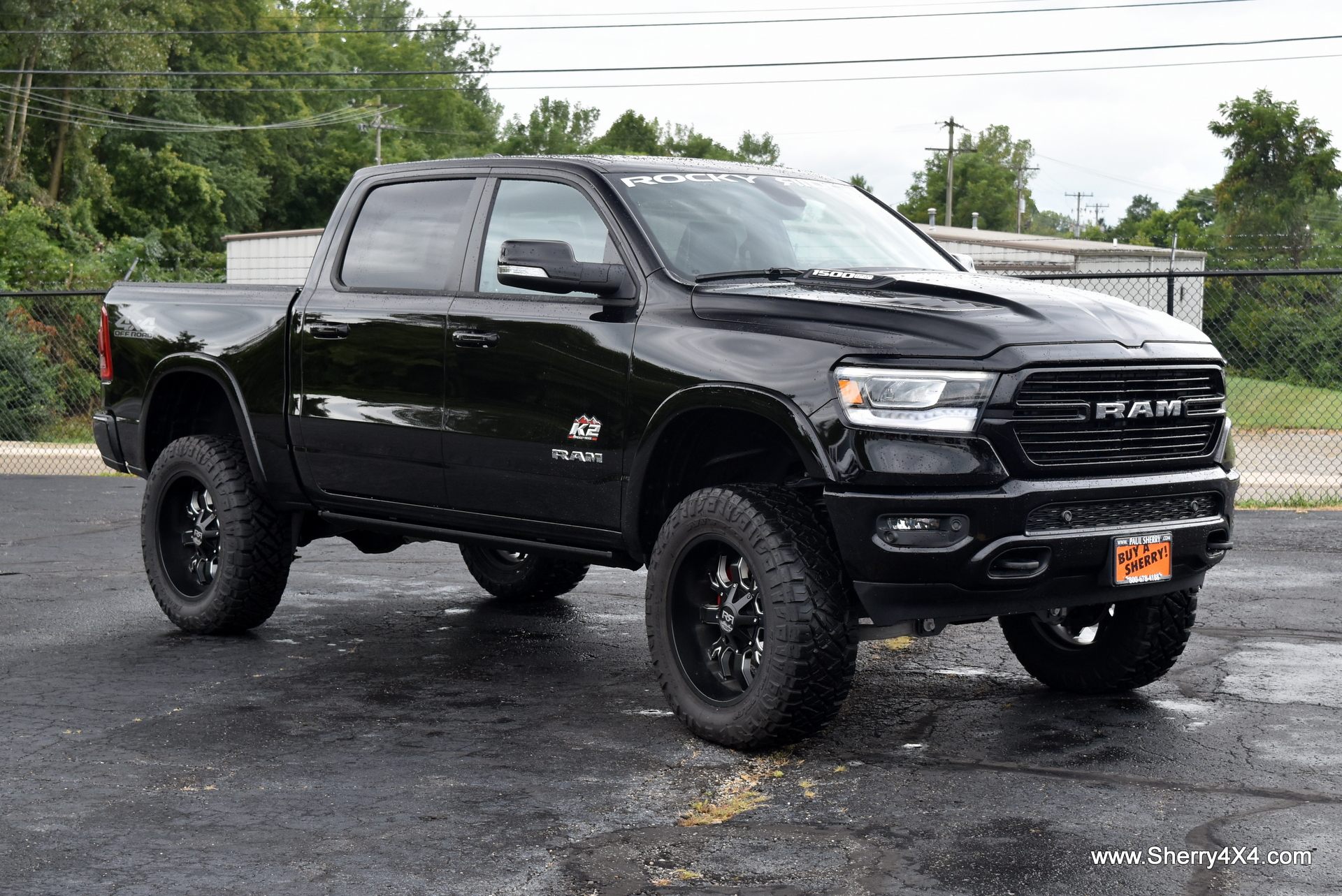 Lifted 2019 Ram 1500 Rocky Ridge Trucks K2 29483AT Sherry 4x4