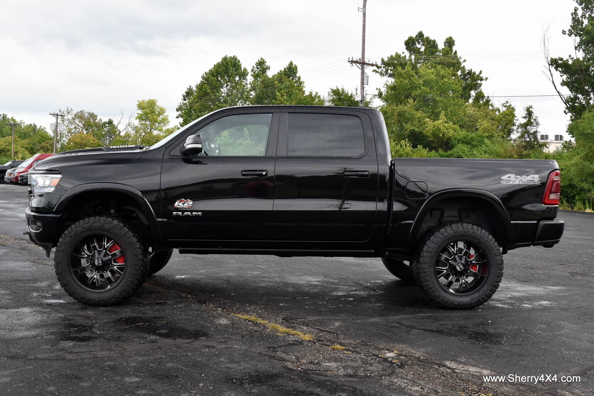 Lifted 2019 Ram 1500 Rocky Ridge Trucks K2 29483AT Sherry 4x4