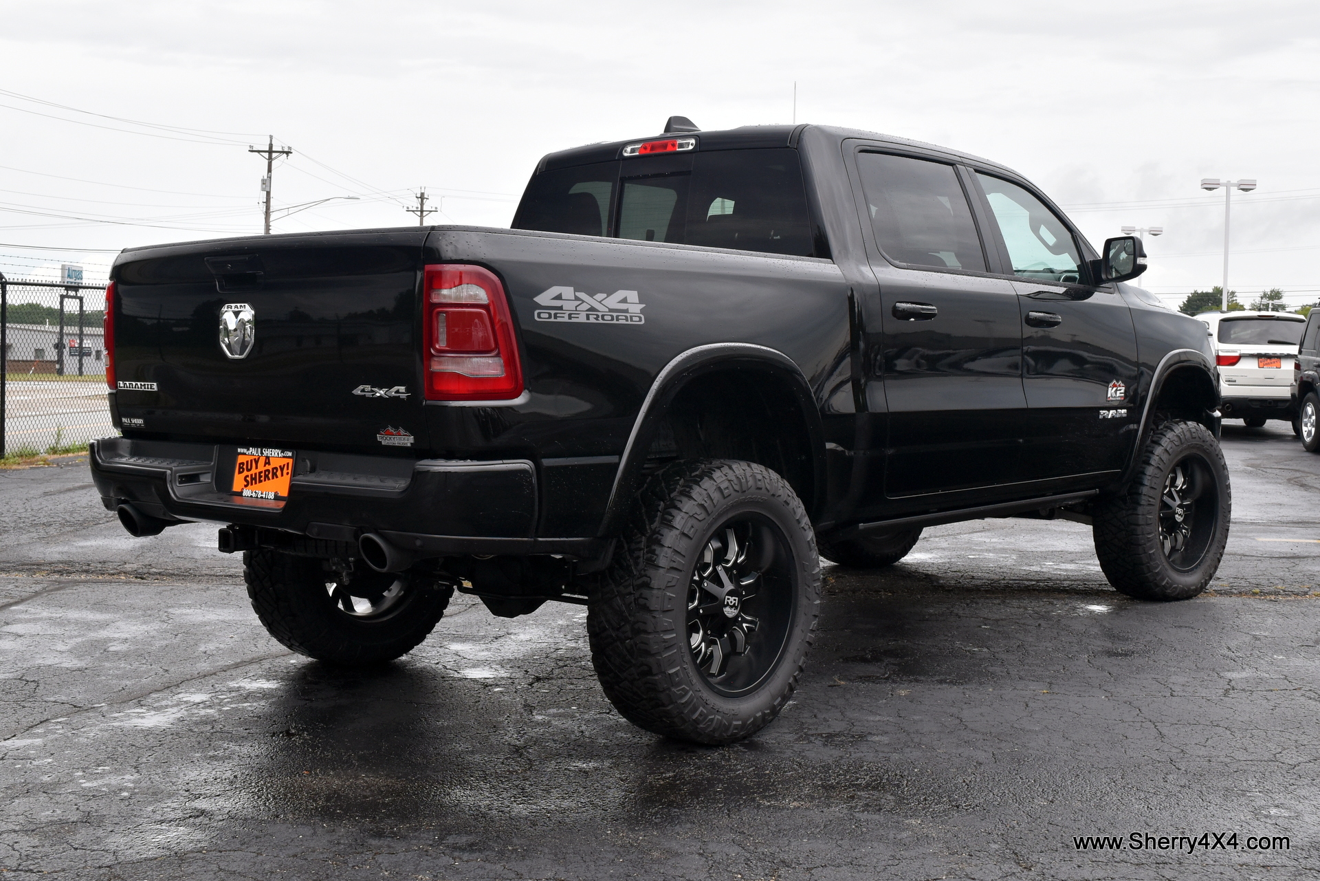 Lifted 2019 Ram 1500 Rocky Ridge Trucks K2 29483AT Sherry 4x4