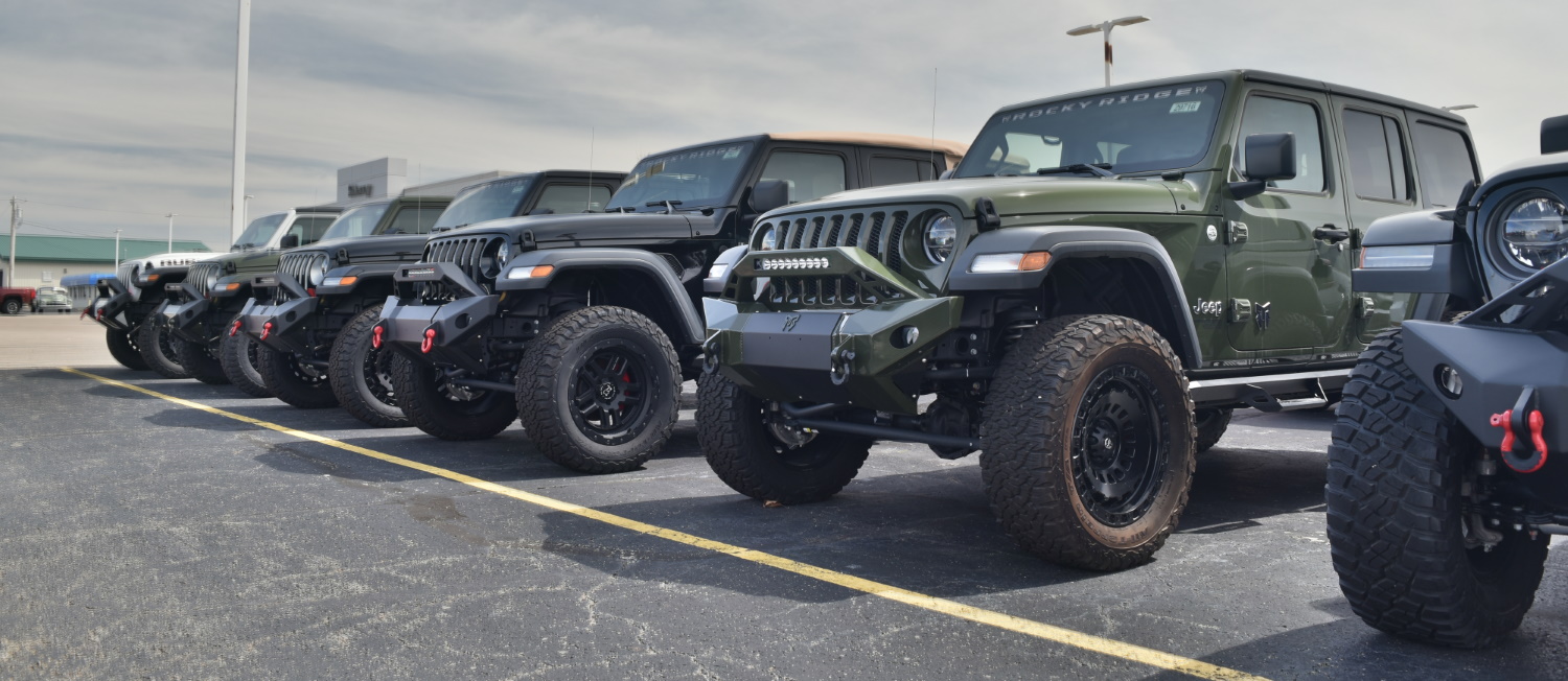 new lifted jeep wranglers