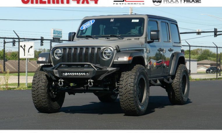 Lifted 2021 Jeep Wrangler - SCA Performance Black Widow | 30375T - Sherry  4x4