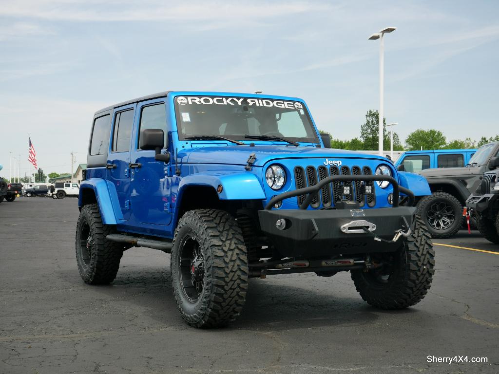 Lifted 2015 Jeep Wrangler Rocky Ridge Trucks K2 CP16726T Sherry 4x4