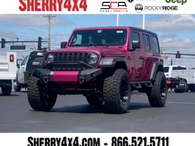 Lifted 2021 Jeep Wrangler - Rocky Ridge Trucks K2 | 30587T - Sherry 4x4
