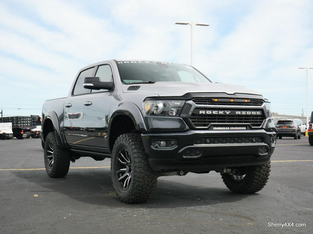 Lifted 2022 Ram 1500 Rocky Ridge Trucks K2 30549T Sherry 4x4