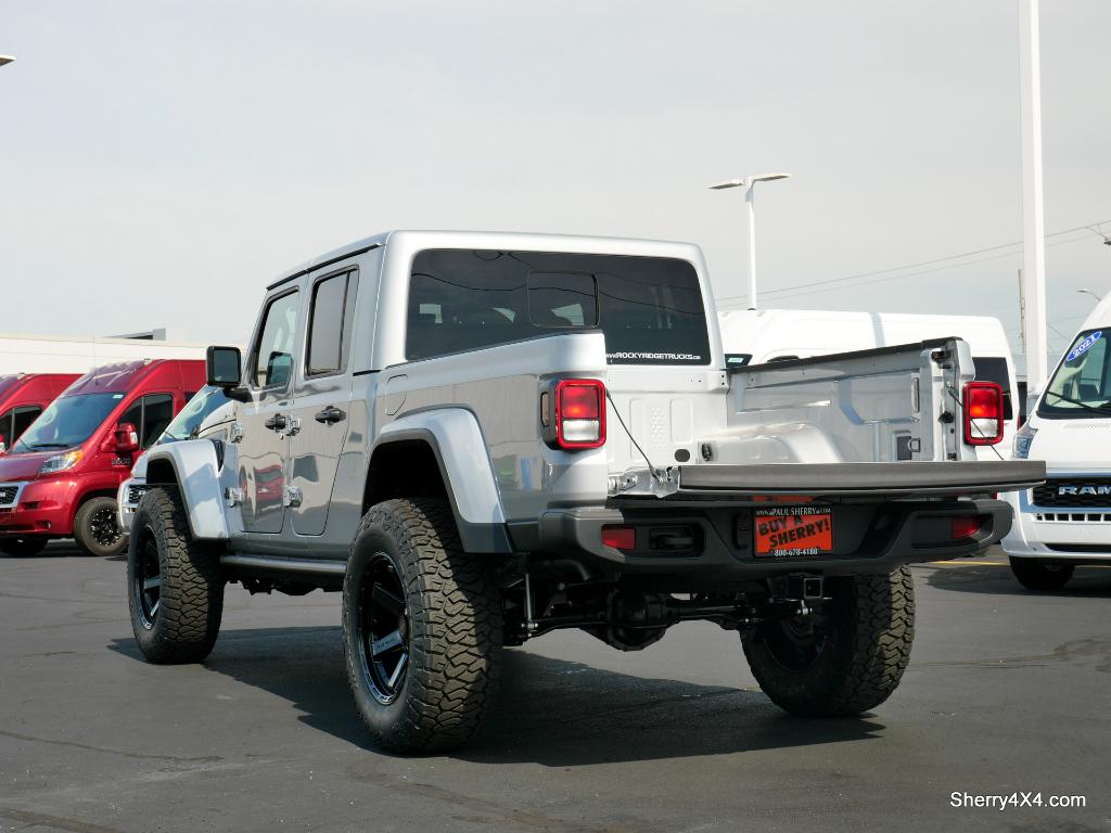 Lifted 2022 Jeep Gladiator Rocky Ridge Trucks K2 30633T Sherry 4x4
