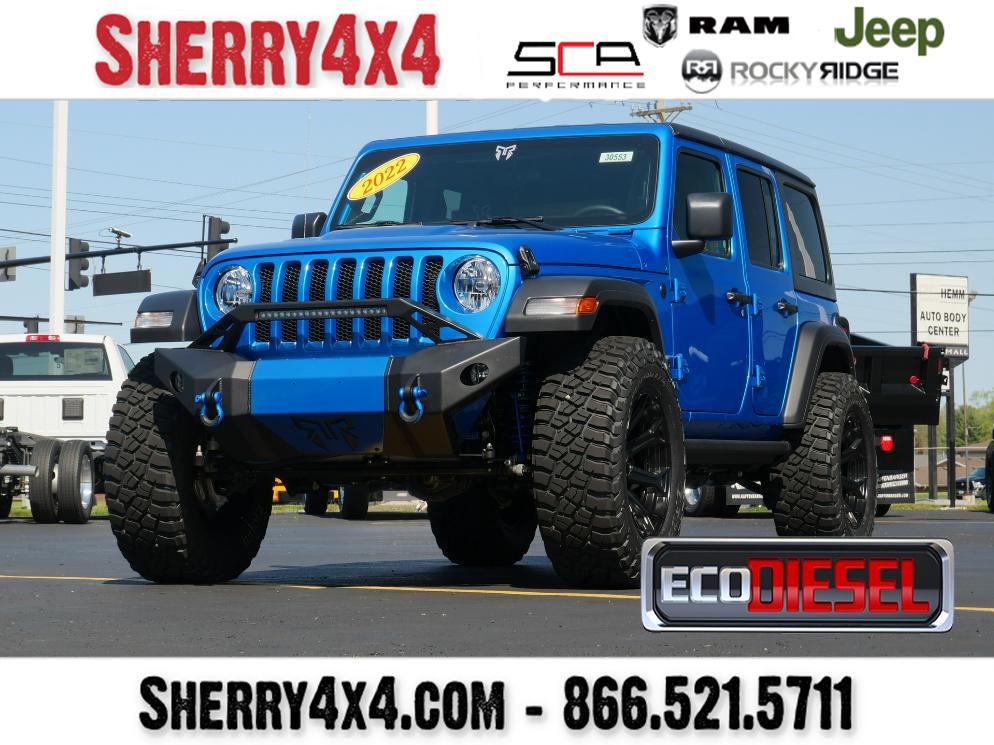 Lifted 2022 Jeep Wrangler - Rocky Ridge Trucks K2 | 30553T - Sherry 4x4