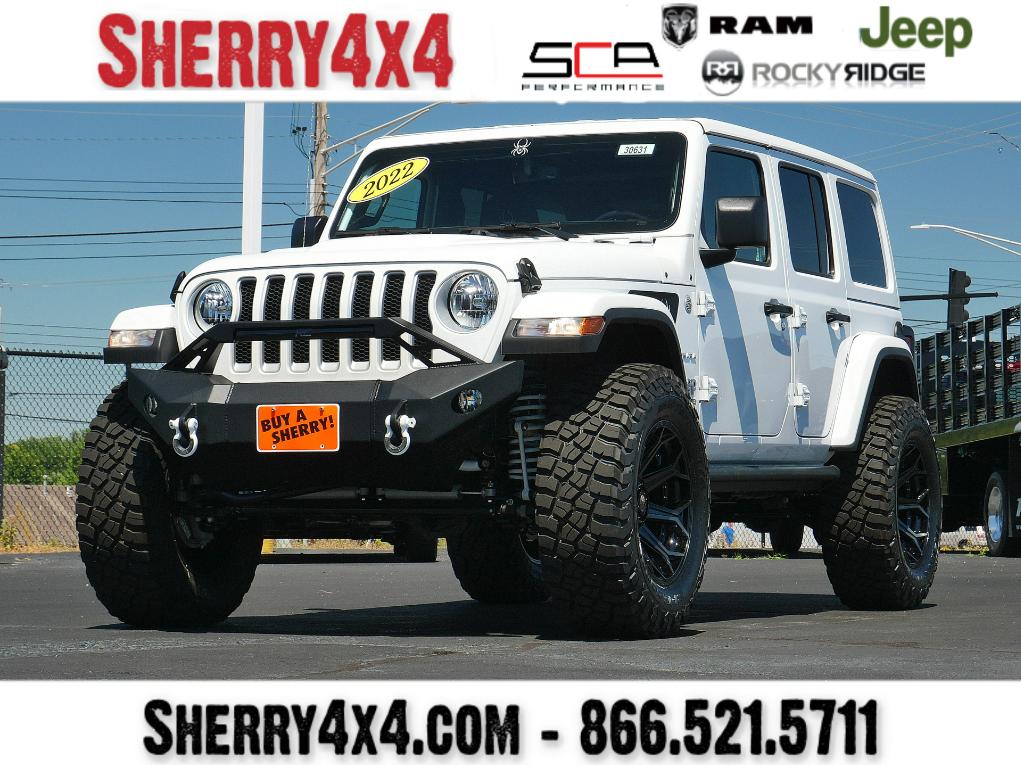 Lifted 2022 Jeep Wrangler - SCA Performance Black Widow | 30631T - Sherry  4x4