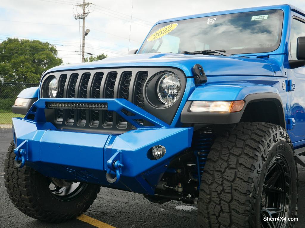 Lifted 2022 Jeep Gladiator Rocky Ridge Trucks K2 30692T Sherry 4x4