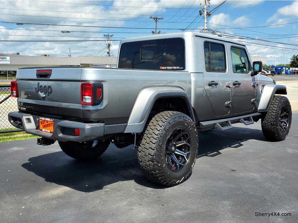 Lifted 2022 Jeep Gladiator Rocky Ridge Trucks K2 30696T Sherry 4x4