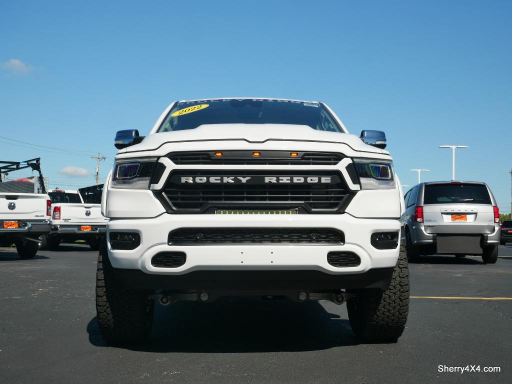 Lifted 2022 Ram 1500 Rocky Ridge Trucks K2 30687T Sherry 4x4