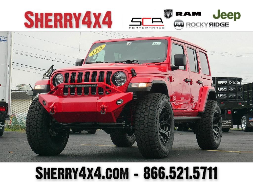 Lifted 2022 Jeep Wrangler - Rocky Ridge Trucks K2 | 30702T