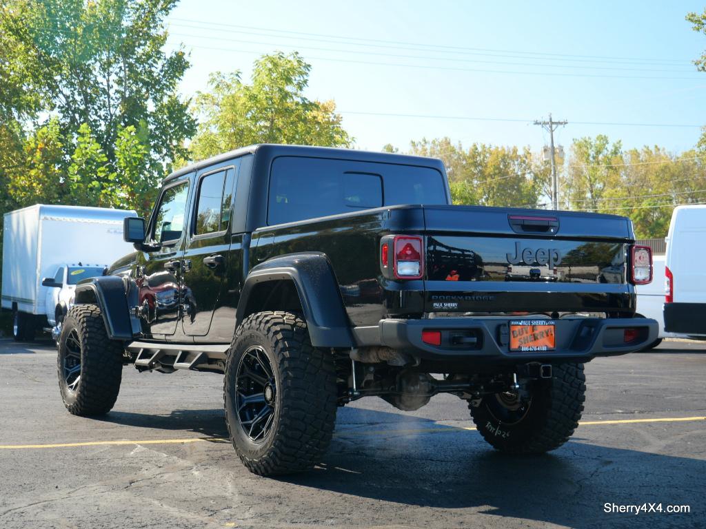 Lifted 2022 Jeep Gladiator Rocky Ridge Trucks K2 30719T Sherry 4x4