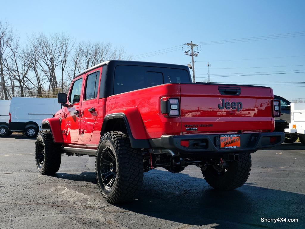 Lifted 2022 Jeep Gladiator Rocky Ridge Trucks K2 30754T Sherry 4x4